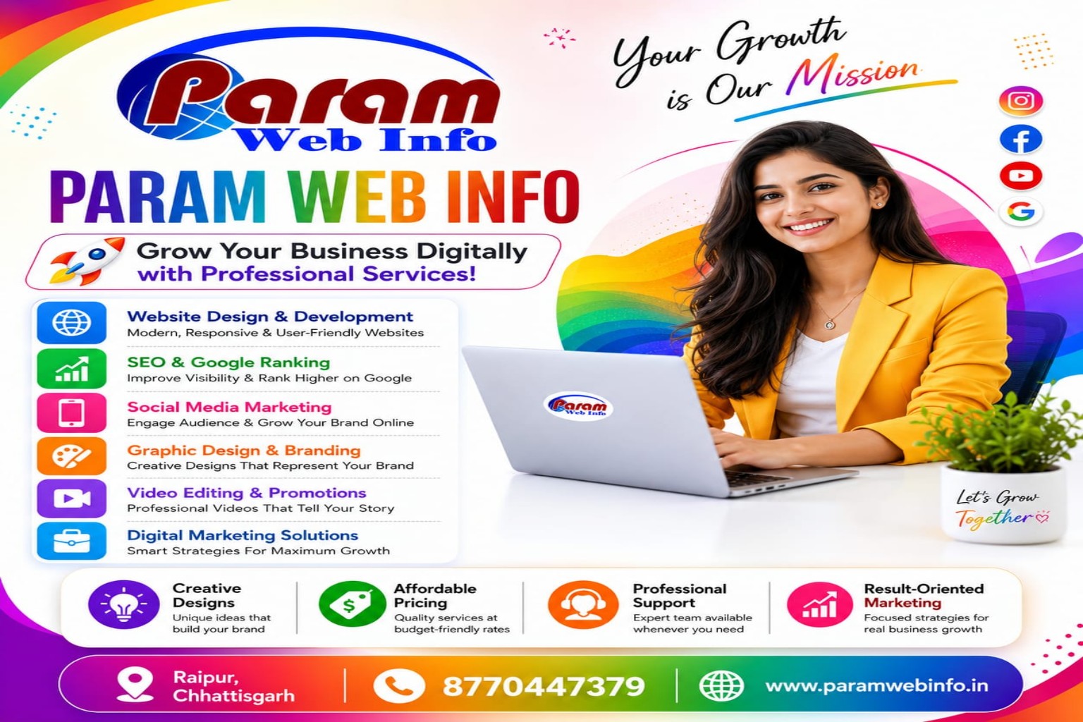 Is Your Business Struggling to Build an Online Presence with Paramwebinfo