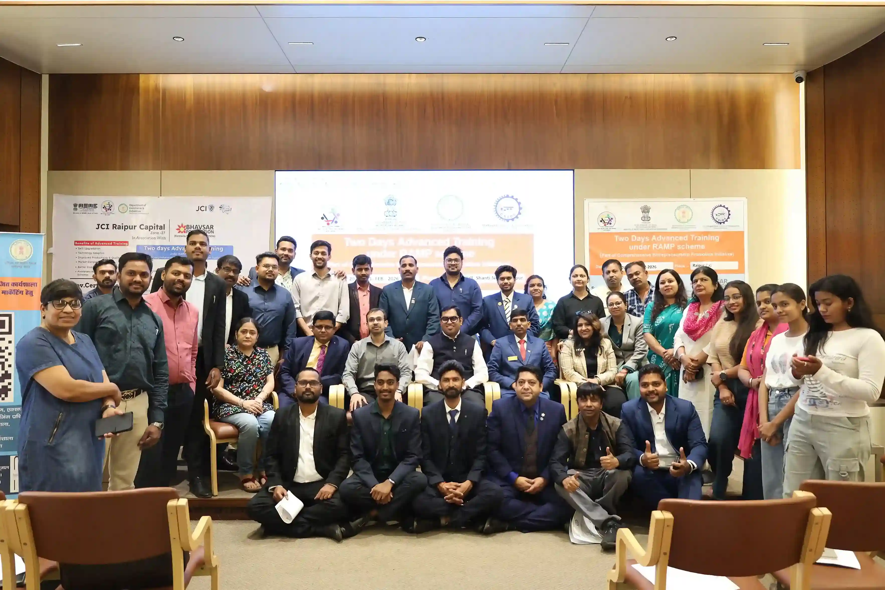 Param Sir Attends 2 Day Business Training Program at Vimtara by JCI Raipur and Bhavsar Foundation