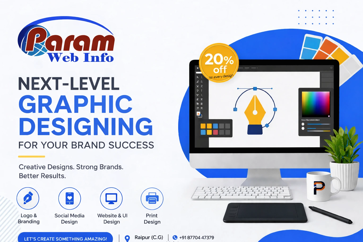 Next Level Graphic Designing for Your Brand Success