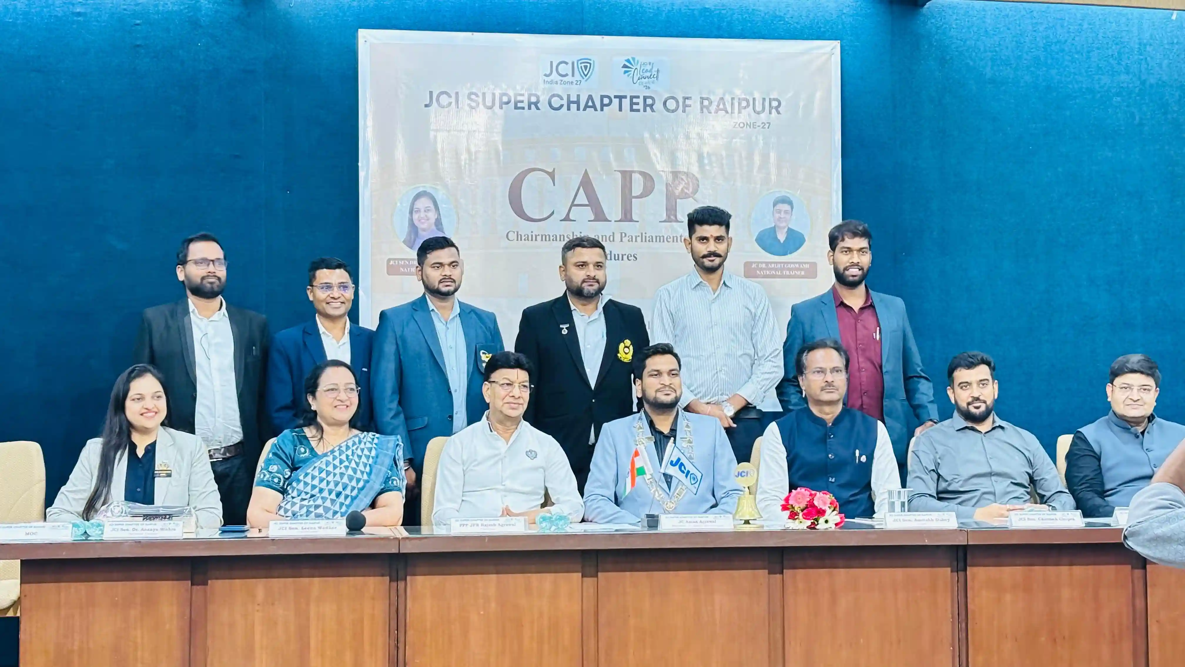 Param Sir Attended JCI Raipur Super Chapters CAPP Training Program at Vrindavan Hall