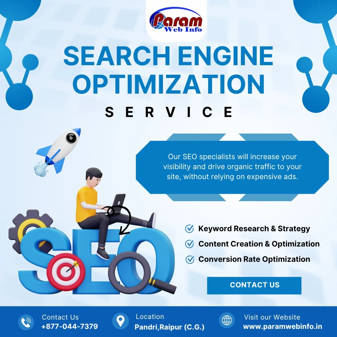 Boost Your Online Visibility with Expert SEO Services by ParamWebInfo Boost Your Online Visibility with Expert SEO Services by ParamWebInfo