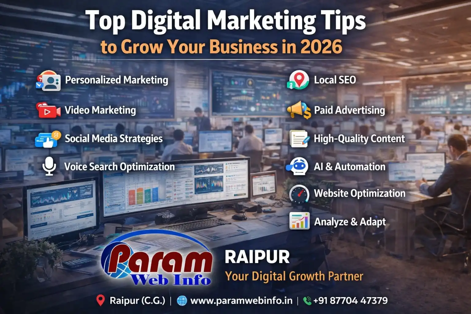 Top Digital Marketing Tips to Grow Your Business in 2026