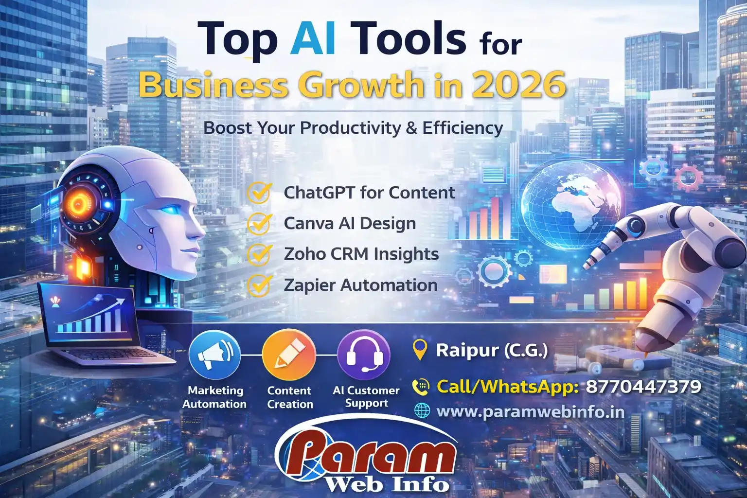Top AI Tools for Business Growth 2026