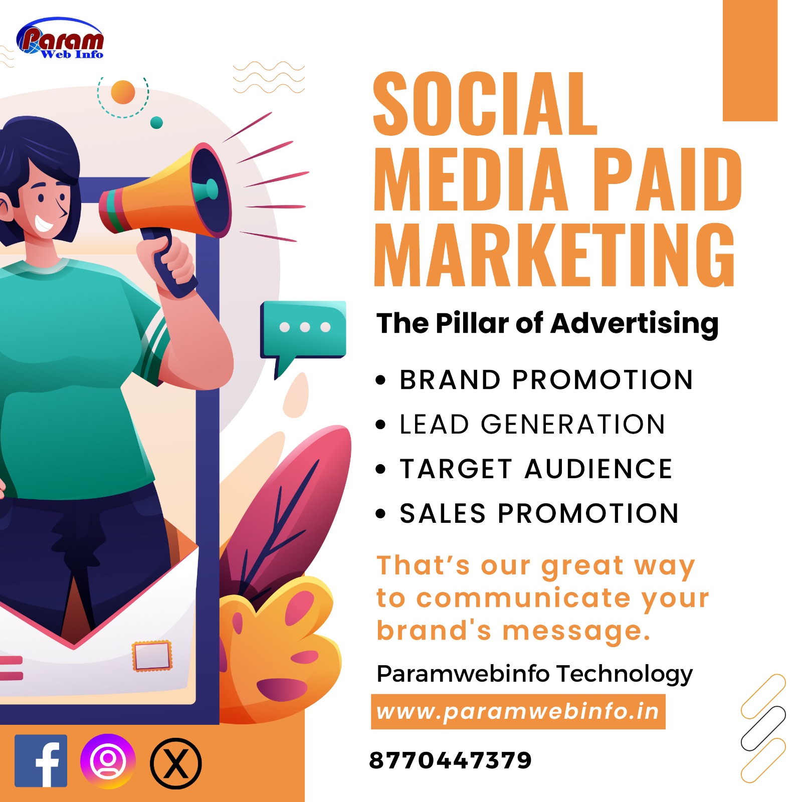 Social media marketing basic advantage for business promotions.